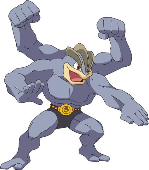 machampion|pokemon with 4 arms.